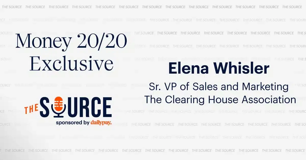 Money 20/20 Exclusive | Elena Whisler, Sr. VP of Sales a …
